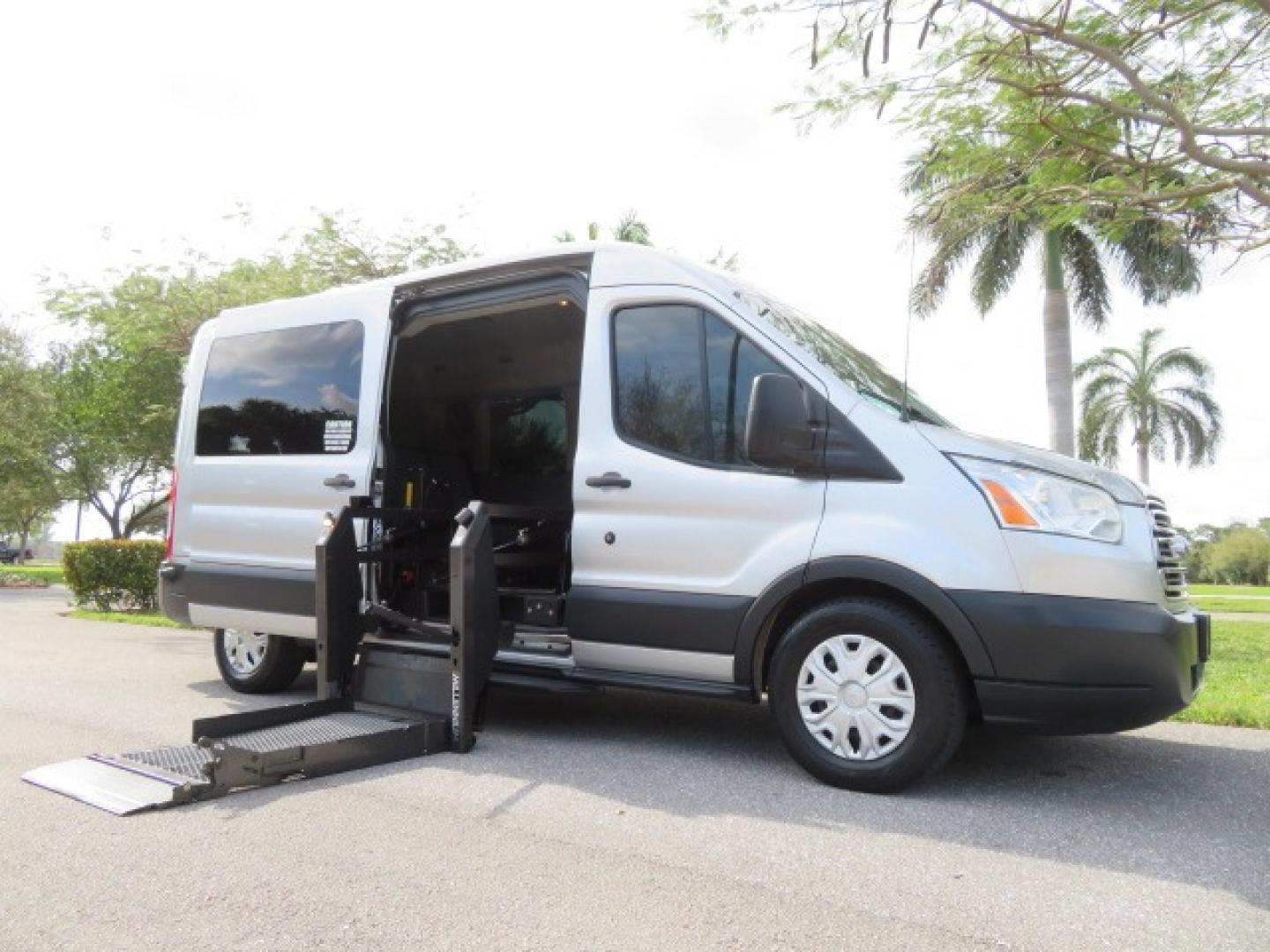 2015 Silver /Gray Ford Transit (1FBZX2CG0FK) , located at 4301 Oak Circle #19, Boca Raton, FL, 33431, (954) 561-2499, 26.388861, -80.084038 - Photo#37